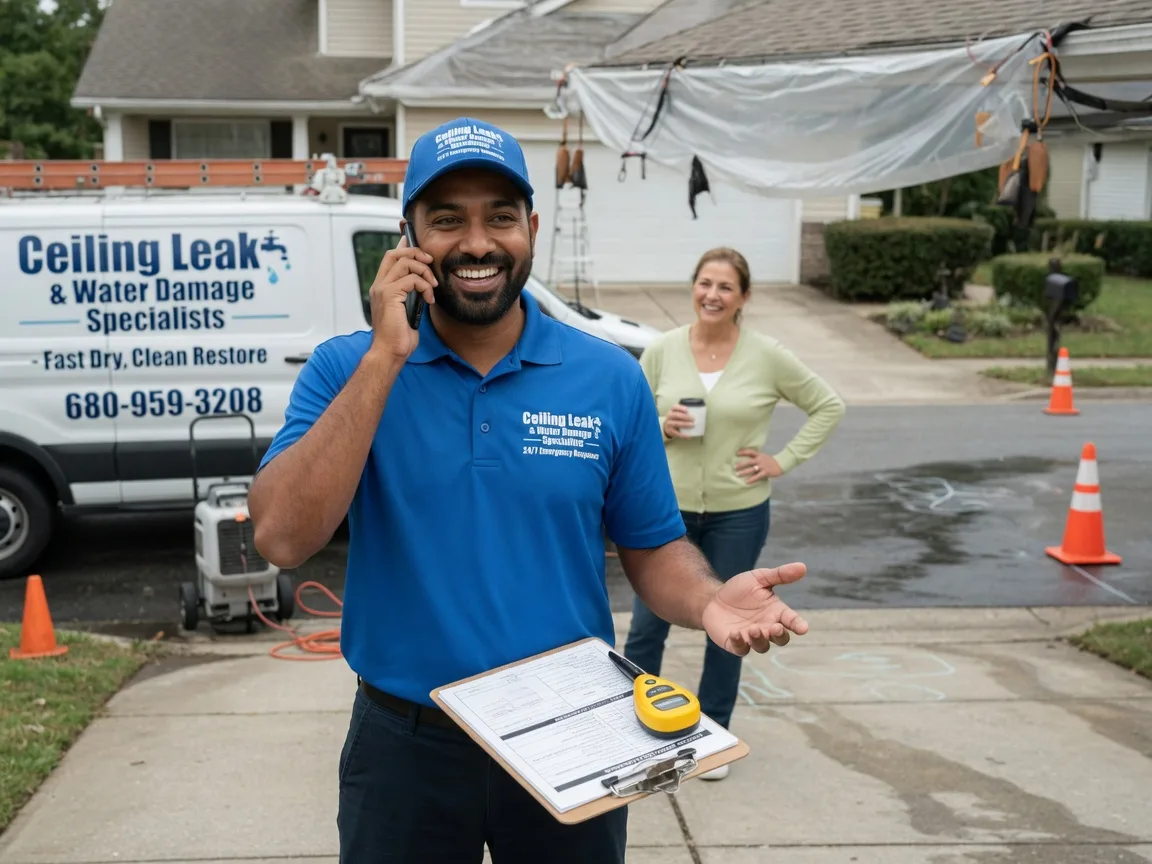 Ceiling Leak Cleanup Sour Lake, TX FAQs